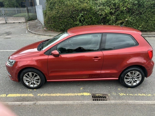Volkswagen Polo 1.0 Bluemotion Tech Se Red #4