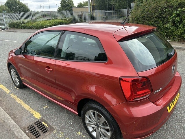 Volkswagen Polo 1.0 Bluemotion Tech Se Red #6