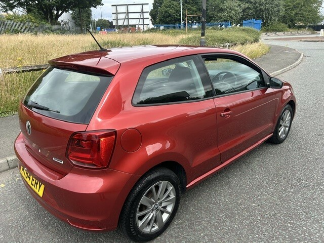 Volkswagen Polo 1.0 Bluemotion Tech Se Red #5
