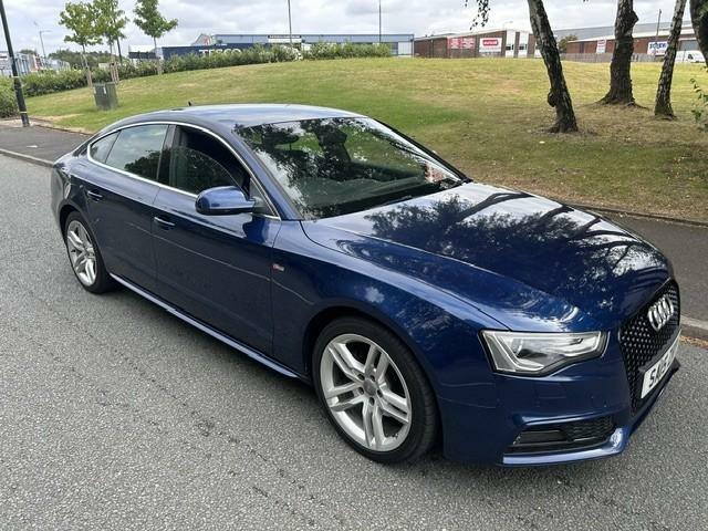 Audi A5 2.0 Tdi S Line Blue