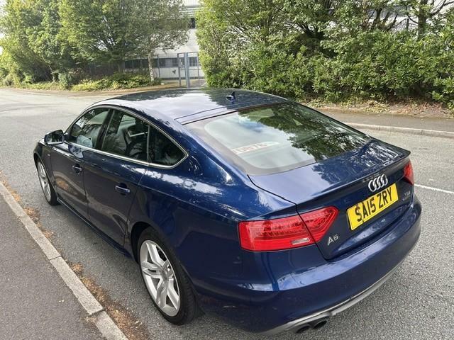 Audi A5 2.0 Tdi S Line Blue #6