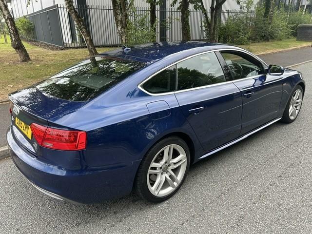 Audi A5 2.0 Tdi S Line Blue #5