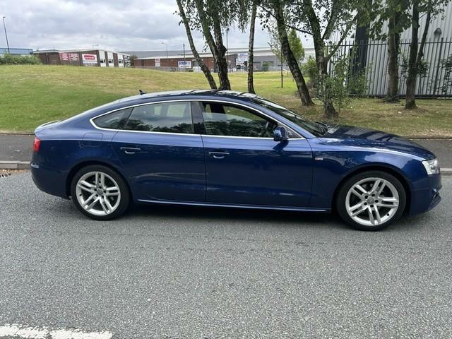 Audi A5 2.0 Tdi S Line Blue #3