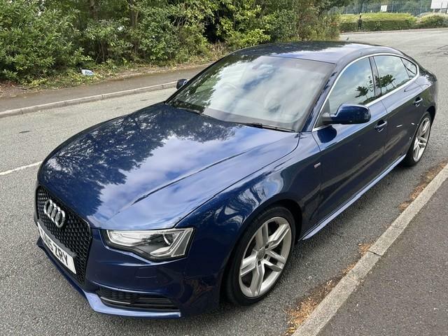 Audi A5 2.0 Tdi S Line Blue #2