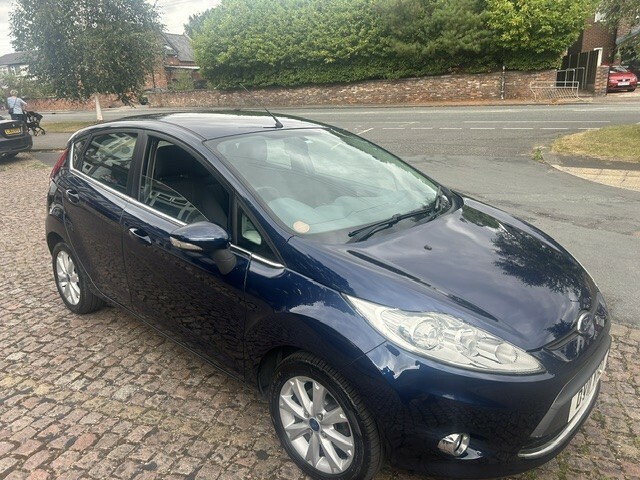 Ford Fiesta 1.4 Zetec 201111 Blue