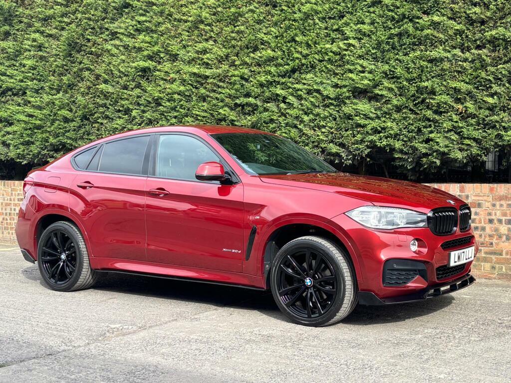 BMW X6 3.0 30D M Sport Xdrive Euro 6 S S Red