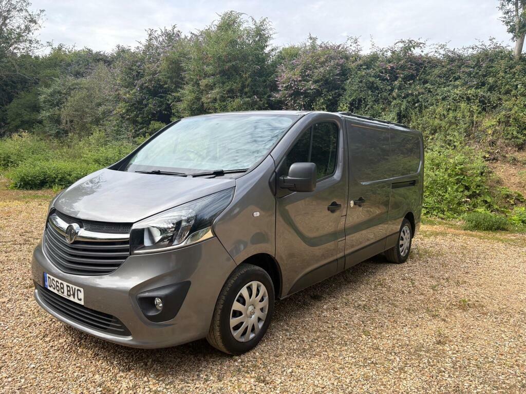 Vauxhall Vivaro 1.6 Cdti 2900 Sportive L2 H1 Euro 6 DS68BVC Grey #3