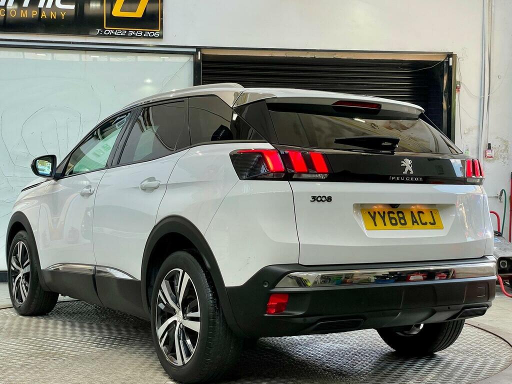 Peugeot 3008 Suv 1.5 Bluehdi Allure Euro 6 Ss 201868 YY68ACJ White #4