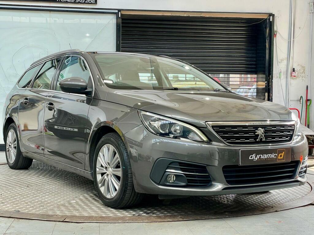 Peugeot 308 SW Estate 1.6 Bluehdi Allure Euro 6 Ss 20176 BN67JYS Grey #2
