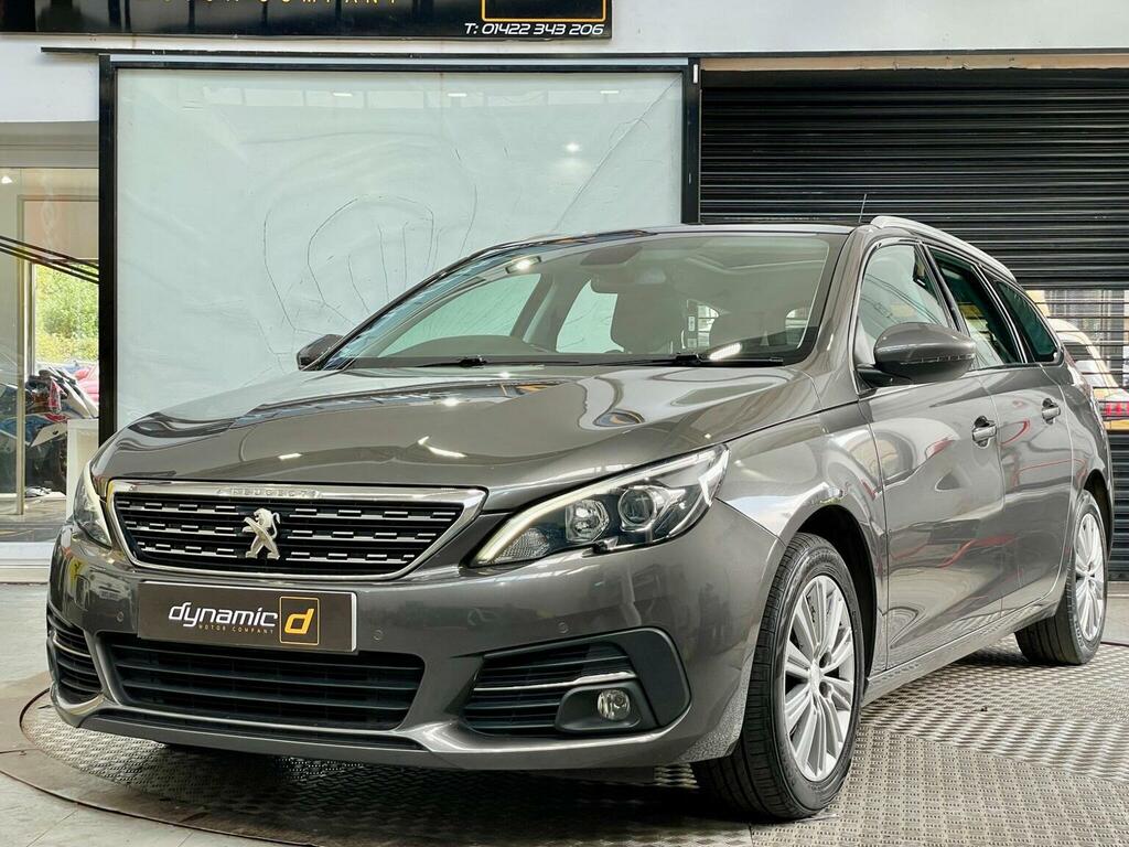 Peugeot 308 SW Estate 1.6 Bluehdi Allure Euro 6 Ss 20176 BN67JYS Grey