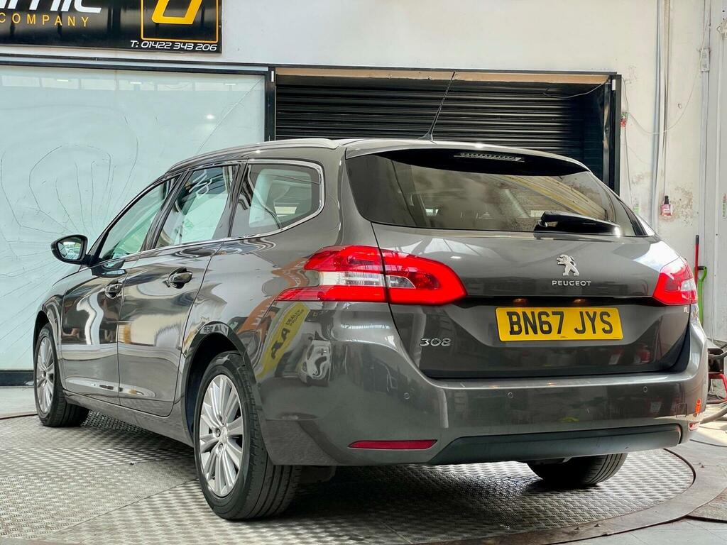 Peugeot 308 SW Estate 1.6 Bluehdi Allure Euro 6 Ss 20176 BN67JYS Grey #3