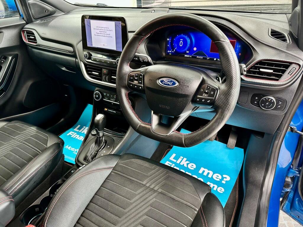 Ford Puma Suv 1.0T Ecoboost Mhev St-line X Dct Euro 6 Ss GC21YHV Blue #5
