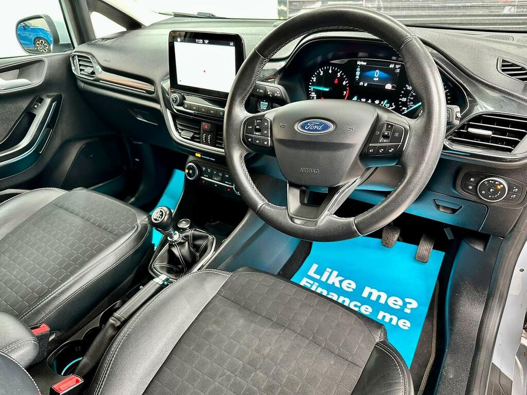 Ford Fiesta Hatchback 1.0T Ecoboost Active X Euro 6 Ss PX19EJY Silver #2
