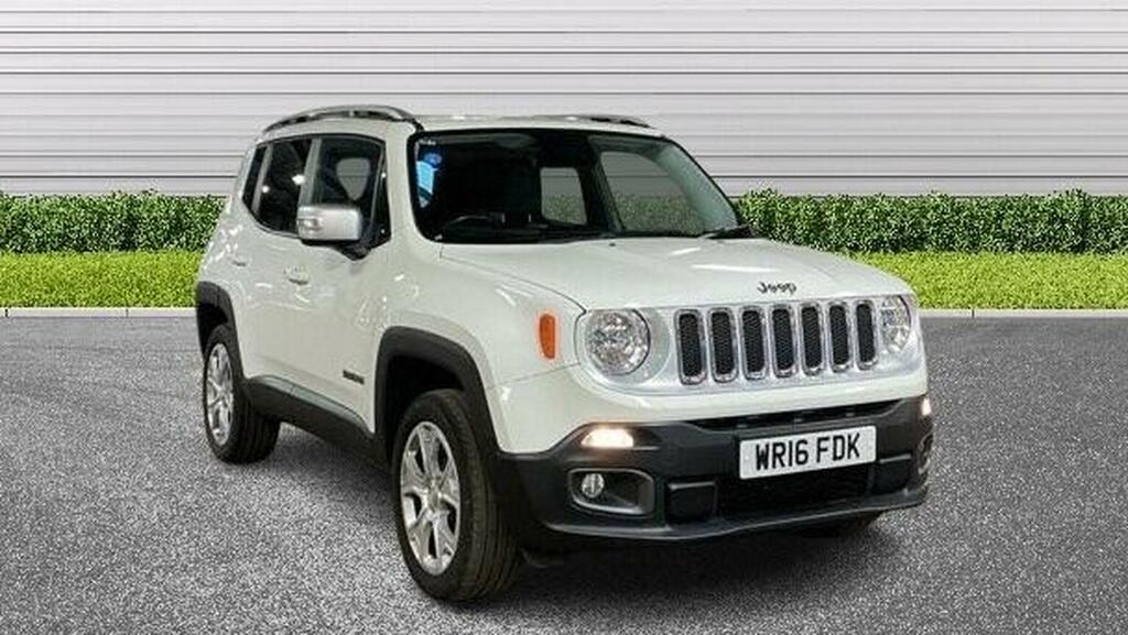 Jeep Renegade 2.0 Multijetii Limited 4Wd Euro 6 Ss White #2