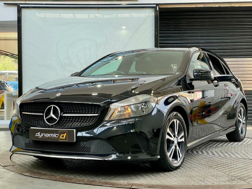 Mercedes-Benz A Class Hatchback 1.5 A180d Se Executive Euro 6 Ss SP66XTL Black