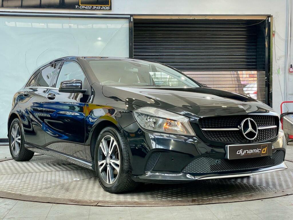Mercedes-Benz A Class Hatchback 1.5 A180d Se Executive Euro 6 Ss SP66XTL Black #2