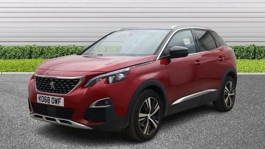 Peugeot 3008 1.5 Bluehdi Gt Line Eat Euro 6 Ss Red