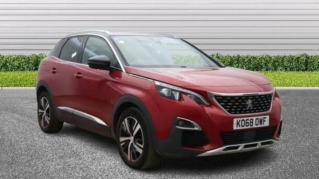 Peugeot 3008 1.5 Bluehdi Gt Line Eat Euro 6 Ss Red #2