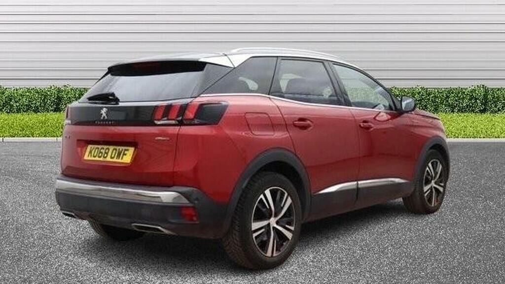 Peugeot 3008 1.5 Bluehdi Gt Line Eat Euro 6 Ss Red #3
