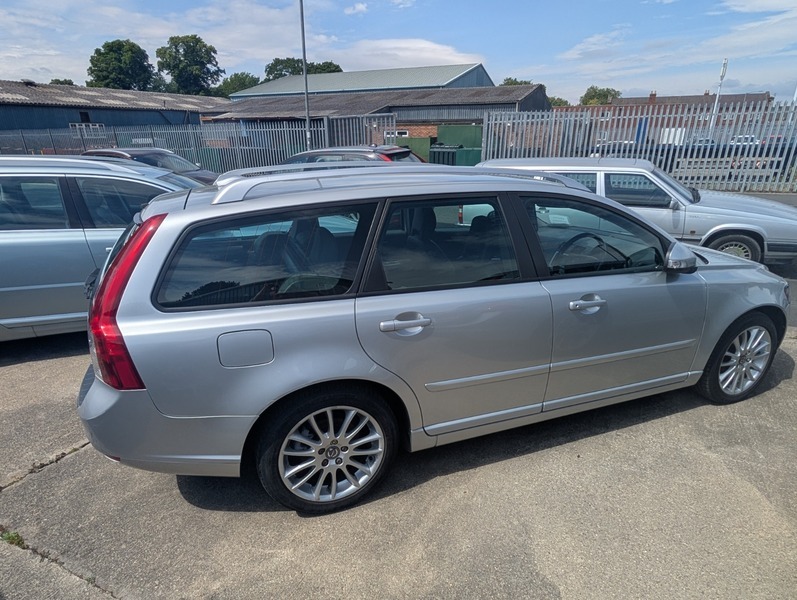 Volvo V50 D Se Lux Silver #3