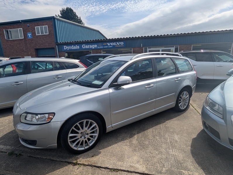 Volvo V50 D Se Lux Silver #5