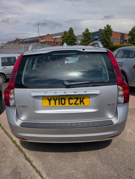 Volvo V50 D Se Lux Silver #2