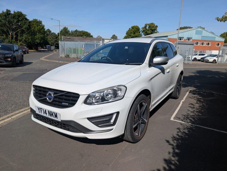 Volvo XC60 D4 R-design Nav Awd White #3