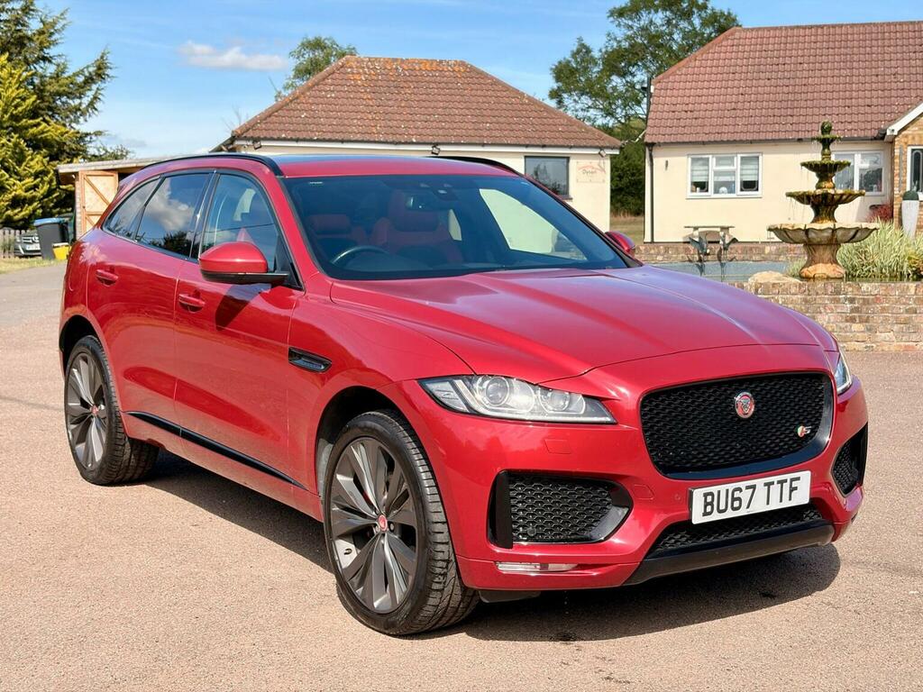 Jaguar F-Pace 3.0 V6 S Awd Euro 6 Ss Red #3