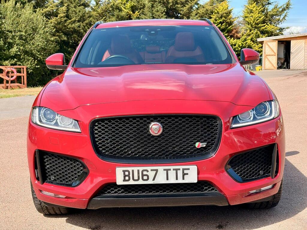 Jaguar F-Pace 3.0 V6 S Awd Euro 6 Ss Red #2