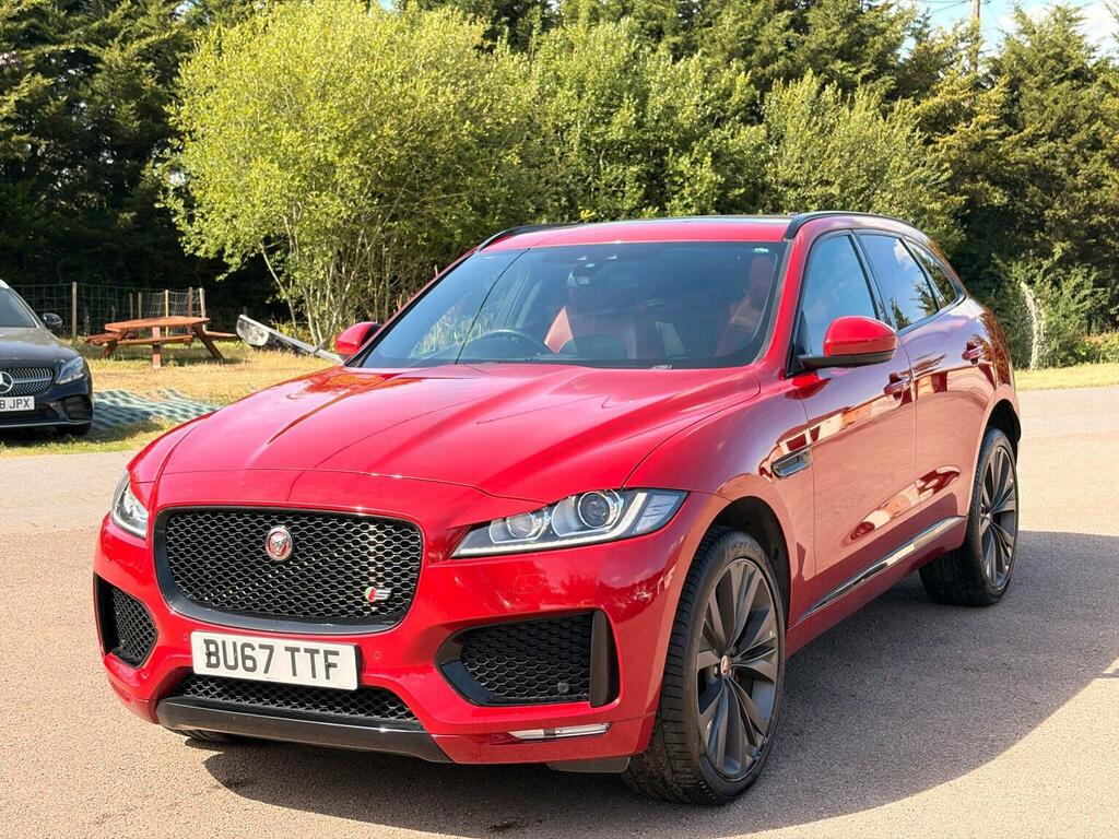 Jaguar F-Pace 3.0 V6 S Awd Euro 6 Ss Red