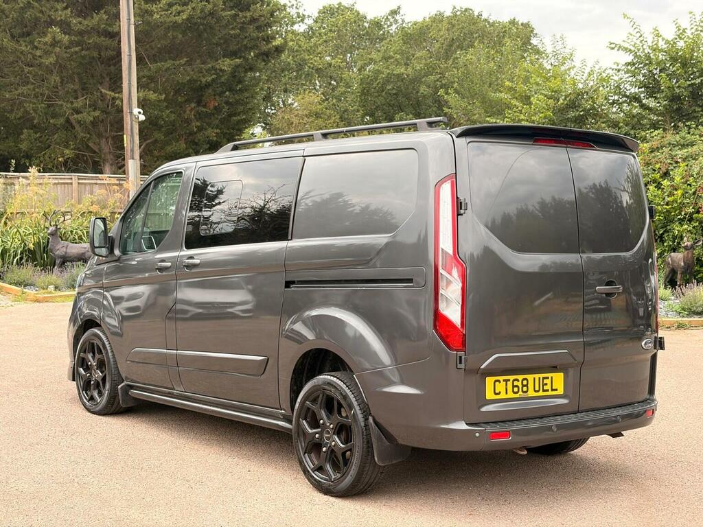 Ford Transit Custom Combi Van 2.0 320 Ecoblue Limited Crew Van L1 CT68UEL Grey #6