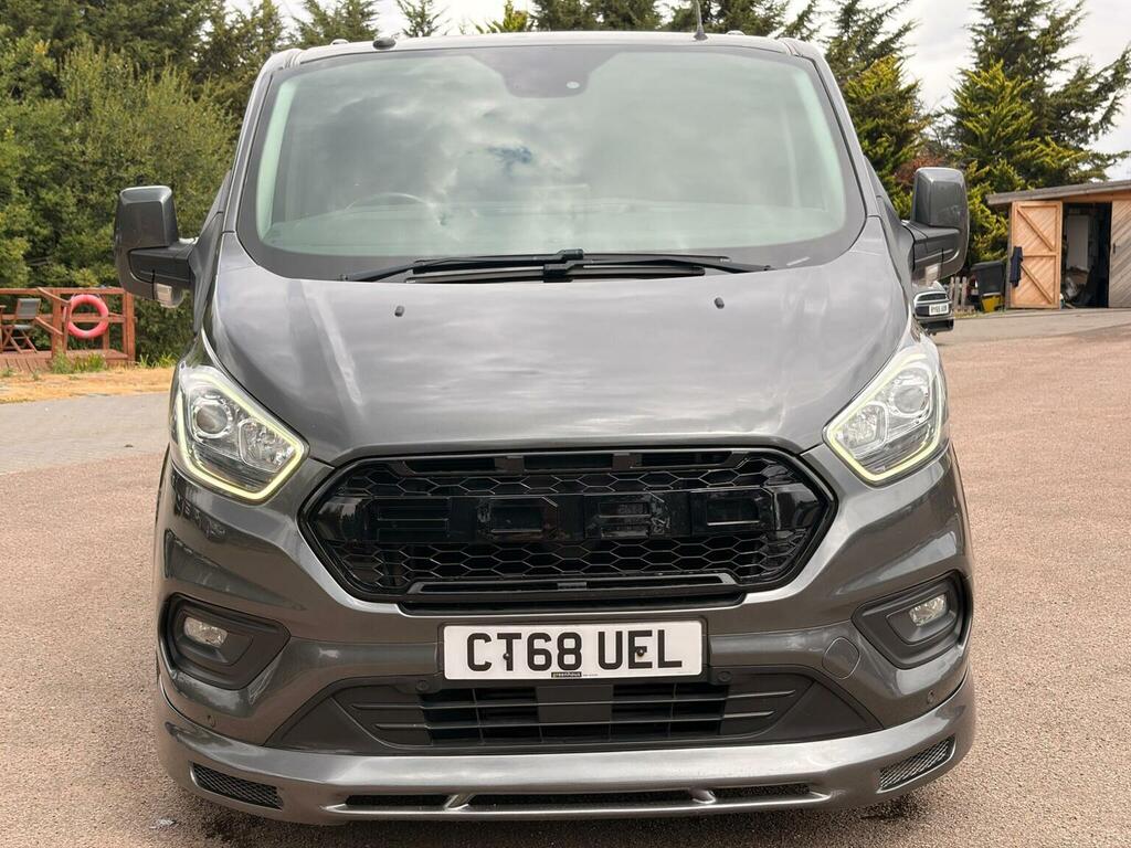 Ford Transit Custom Combi Van 2.0 320 Ecoblue Limited Crew Van L1 CT68UEL Grey #2
