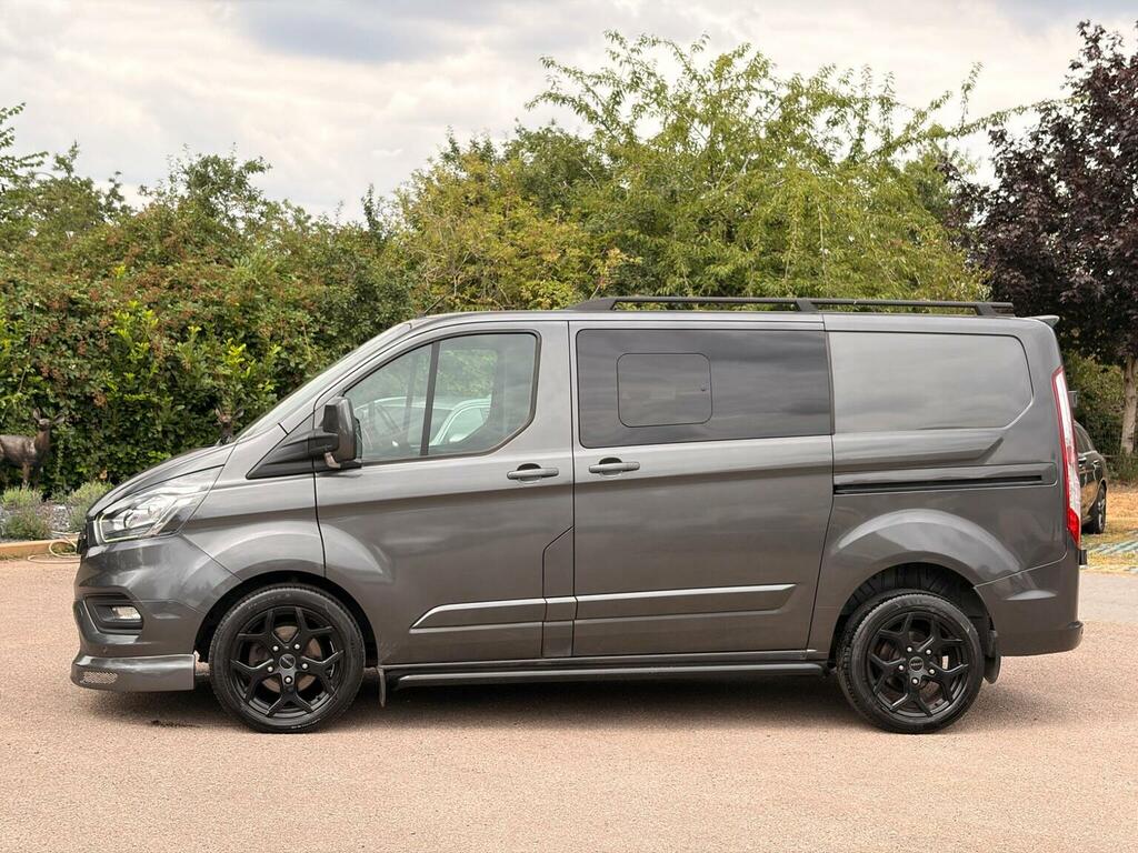 Ford Transit Custom Combi Van 2.0 320 Ecoblue Limited Crew Van L1 CT68UEL Grey #4