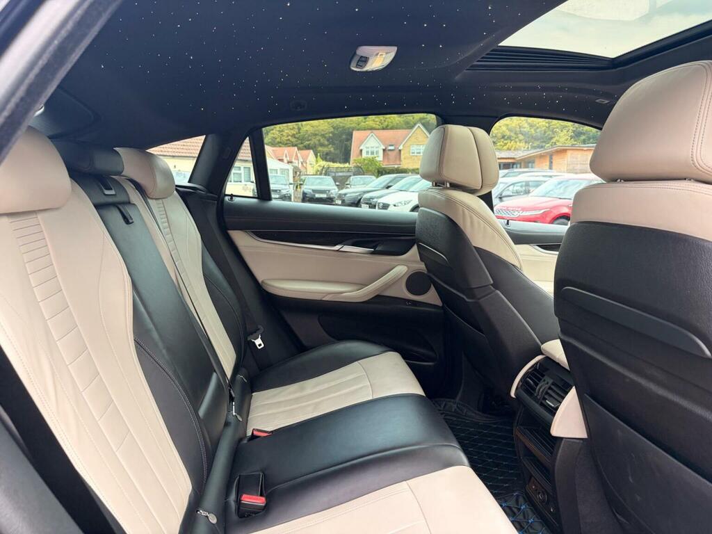 BMW X6 Xdrive M50d Black #21