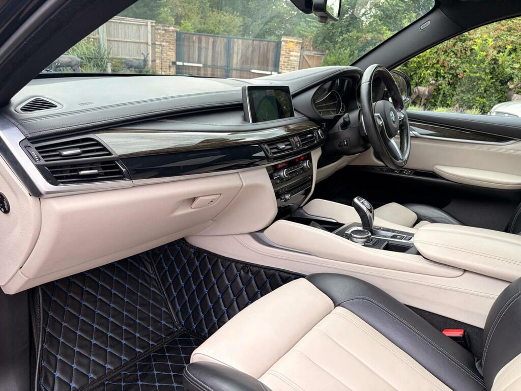 BMW X6 Xdrive M50d Black #11