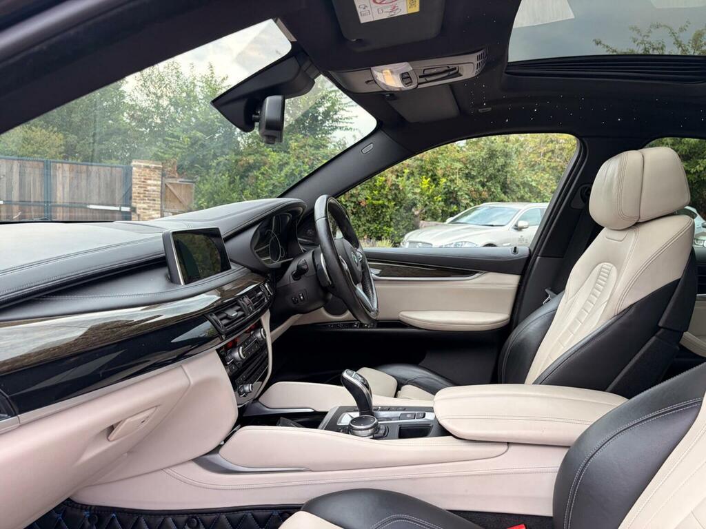 BMW X6 Xdrive M50d Black #12