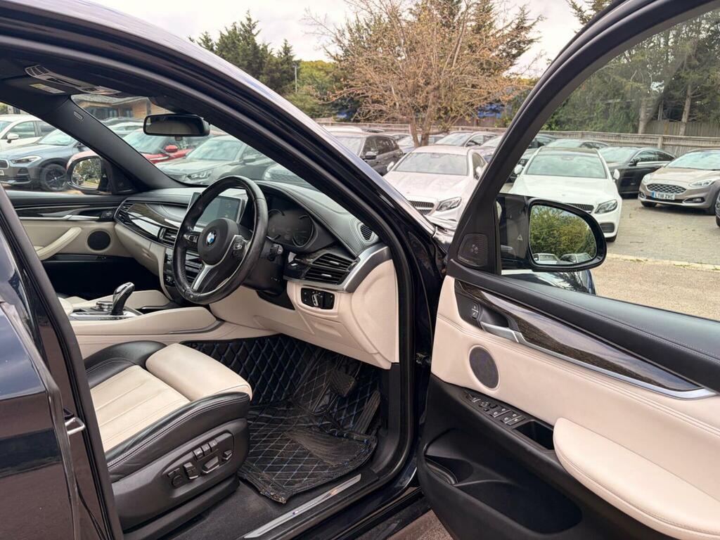 BMW X6 Xdrive M50d Black #9