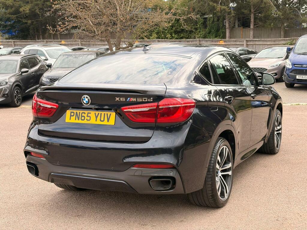 BMW X6 Xdrive M50d Black #8