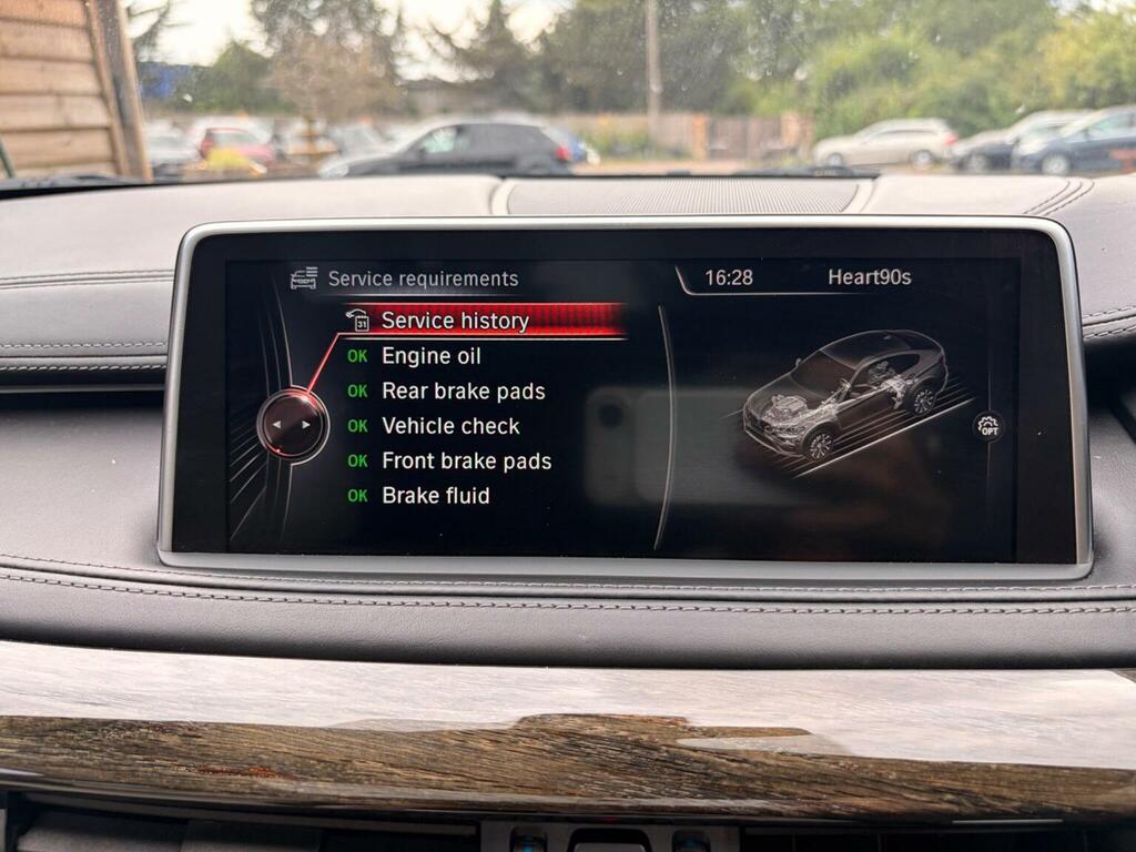 BMW X6 Xdrive M50d Black #24