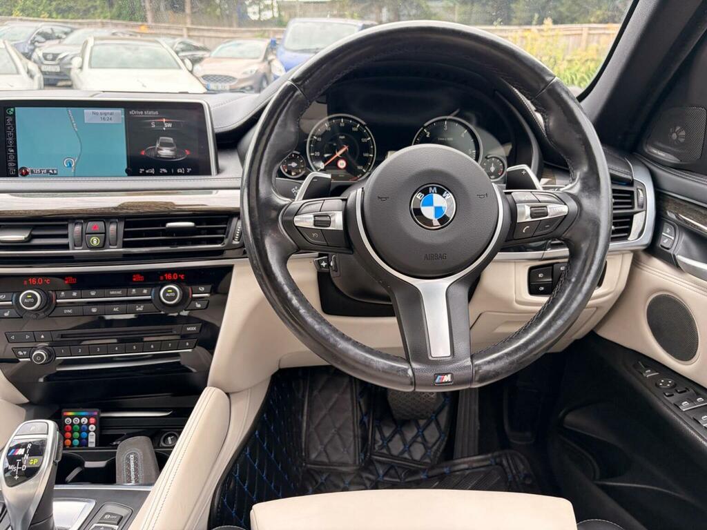 BMW X6 Xdrive M50d Black #15