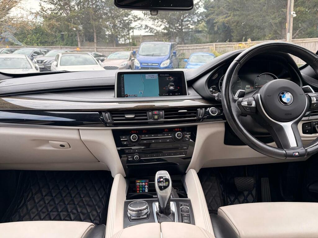 BMW X6 Xdrive M50d Black #14