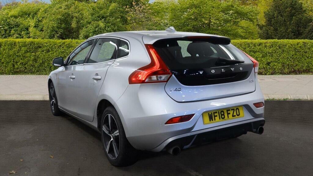 Volvo V40 2.0 T2 R-design Nav Plus Euro 6 Ss Silver #5