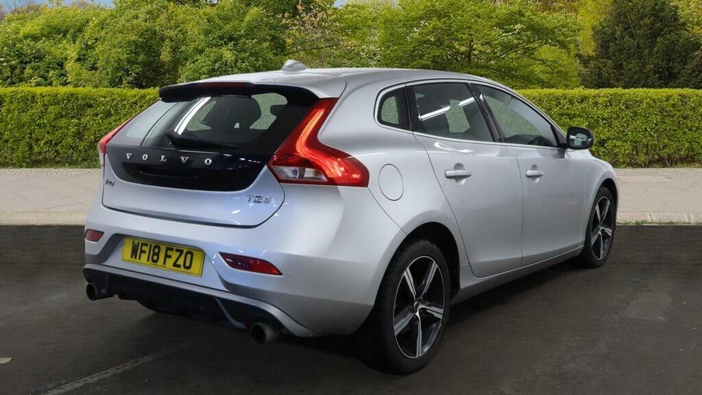 Volvo V40 2.0 T2 R-design Nav Plus Euro 6 Ss Silver #6