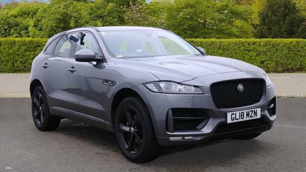 Jaguar F-Pace 2.0 P250i R-sport Awd Euro 6 Ss Grey #2