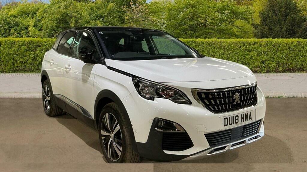 Peugeot 3008 1.2 Puretech Allure Euro 6 Ss White #2
