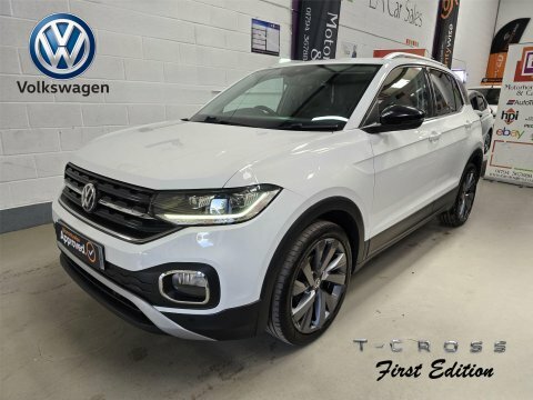 Volkswagen T-Cross 2019 19 1.0 White