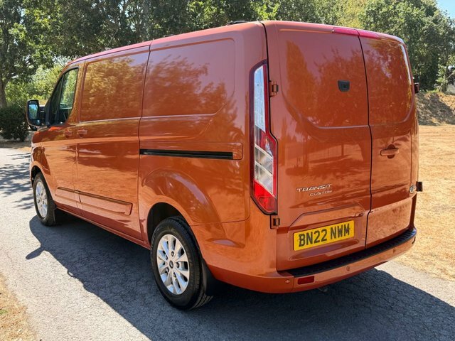 Ford Transit Custom Mpv BN22NWM Orange #4
