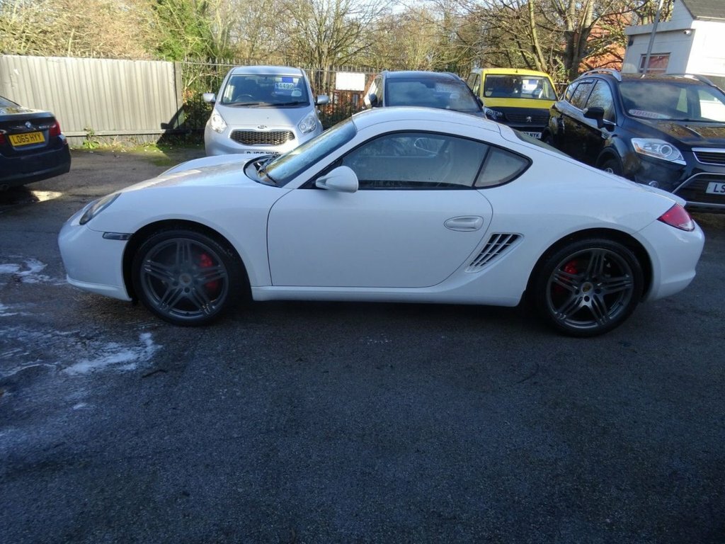 Porsche Cayman 3.4L 987 S White #6