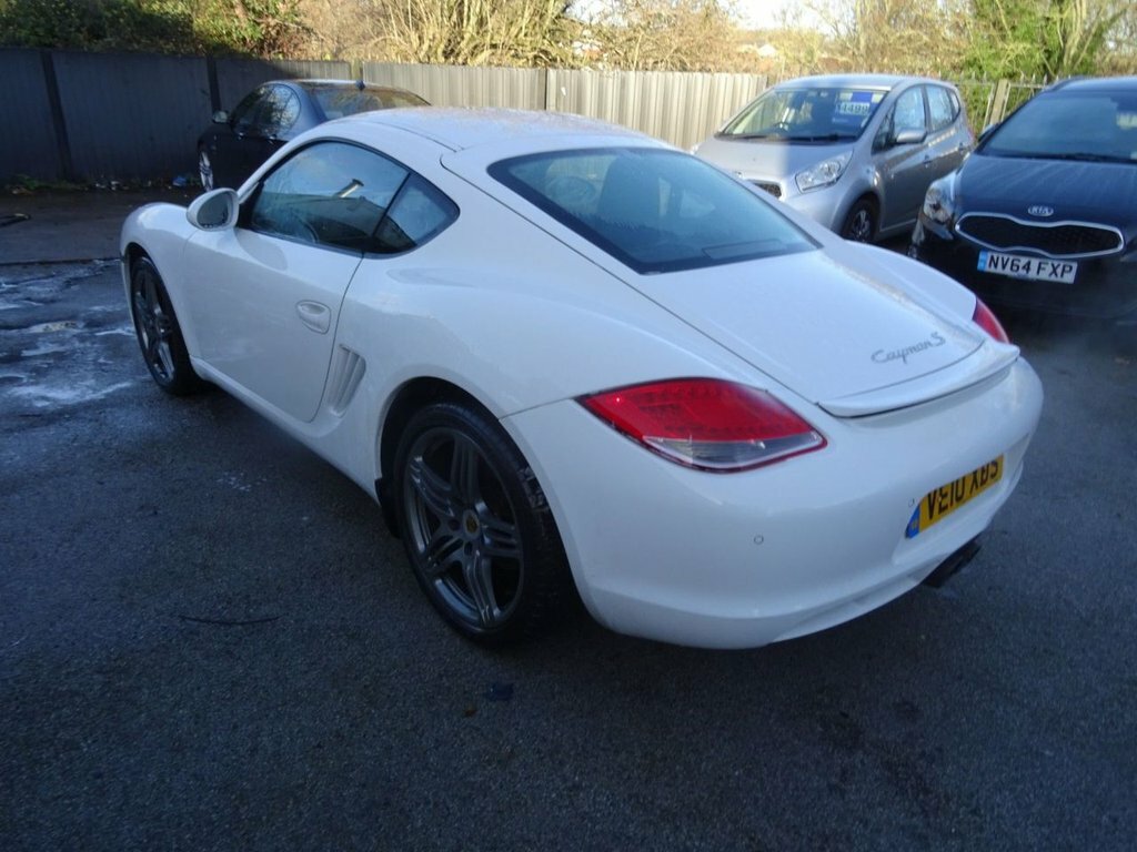 Porsche Cayman 3.4L 987 S White #5