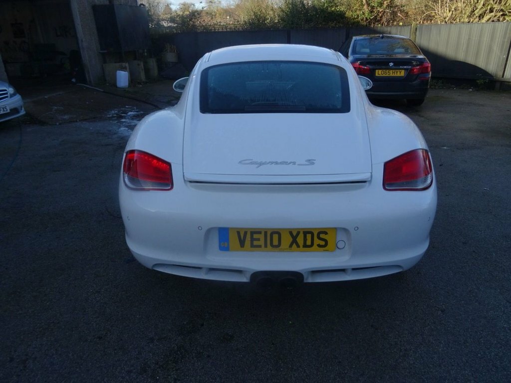 Porsche Cayman 3.4L 987 S White #4